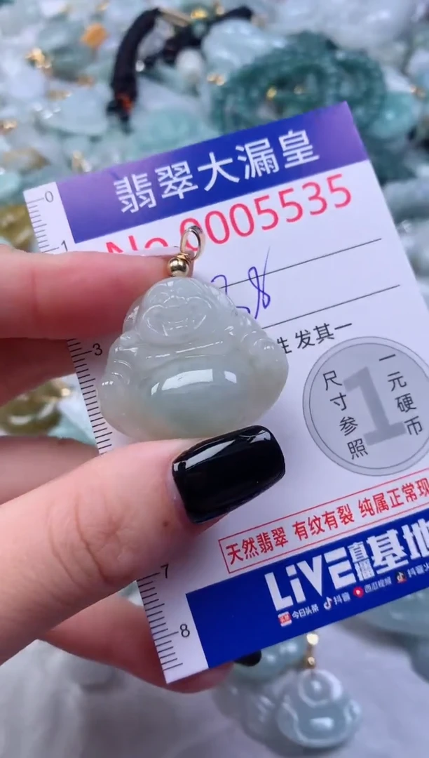 颈饰未镶嵌翡翠5535