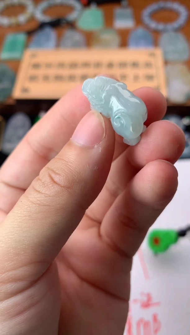 【闪购商品】定制翡翠未镶嵌毛货-不退不换