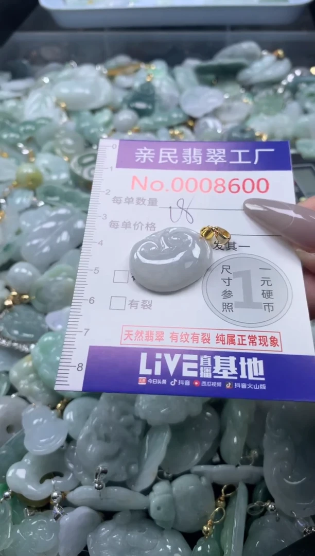 颈饰未镶嵌翡翠8600