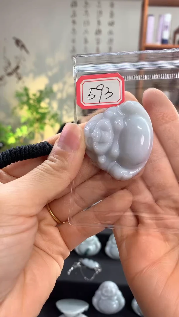 【闪购商品】翡翠颈饰未镶嵌佛公593