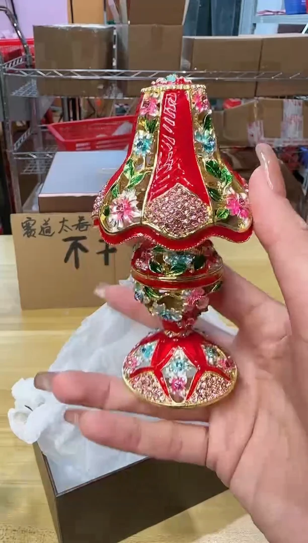 【闪购商品】茶宠珐琅首饰盒摆件AD101