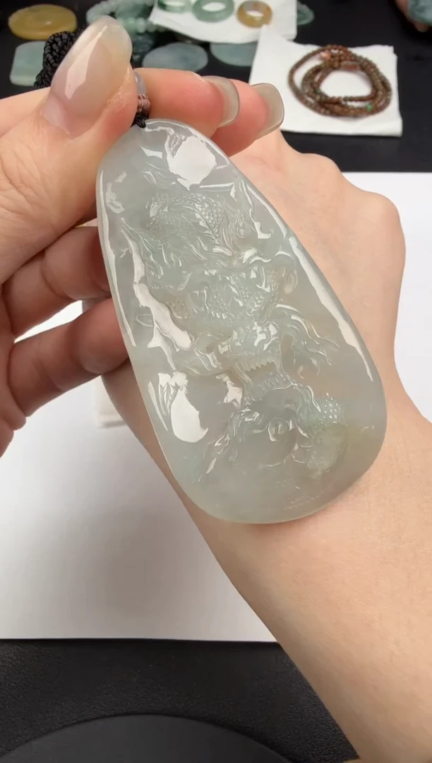 吊坠(不含链)未镶嵌翡翠翡翠饰品-121