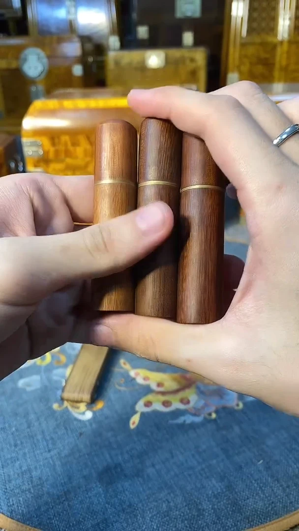 金丝楠精品牙签筒