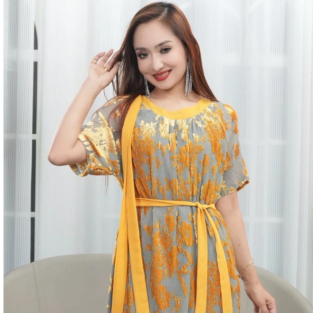 4.花花翠花裙显瘦时尚性感夏季