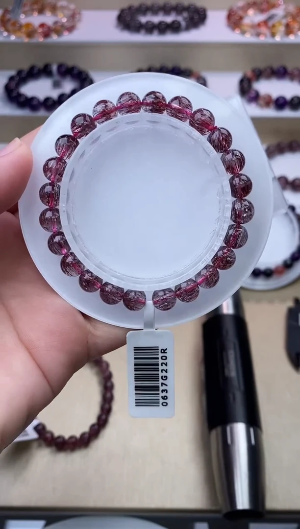 【闪购商品】水晶手链未镶嵌红超七7m+