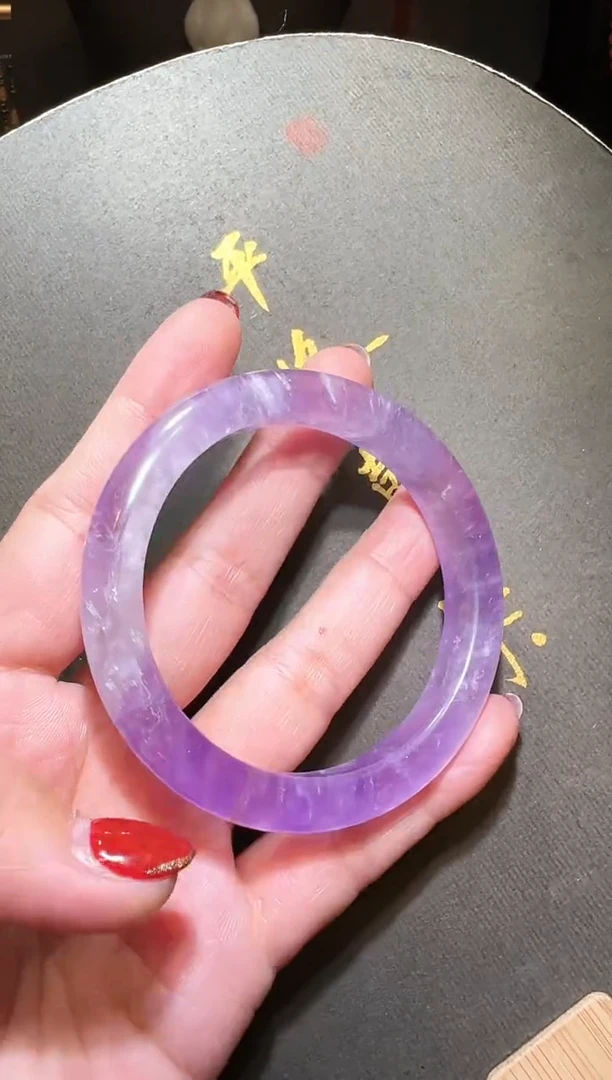 【闪购商品】水晶手镯未镶嵌紫水晶手镯