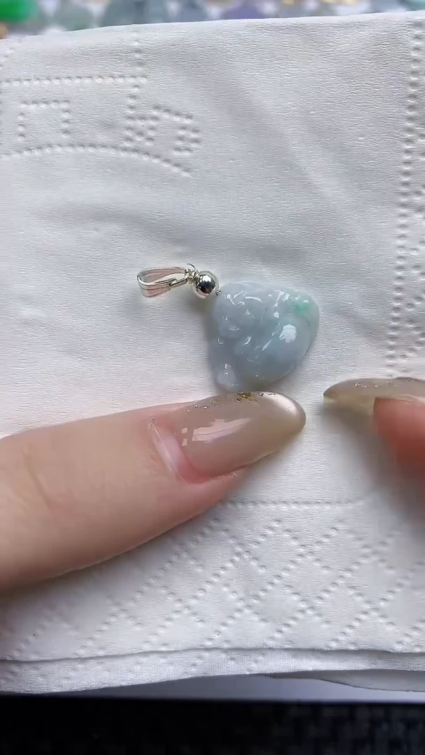 【闪购商品】翡翠颈饰未镶嵌天然A货翡翠 22