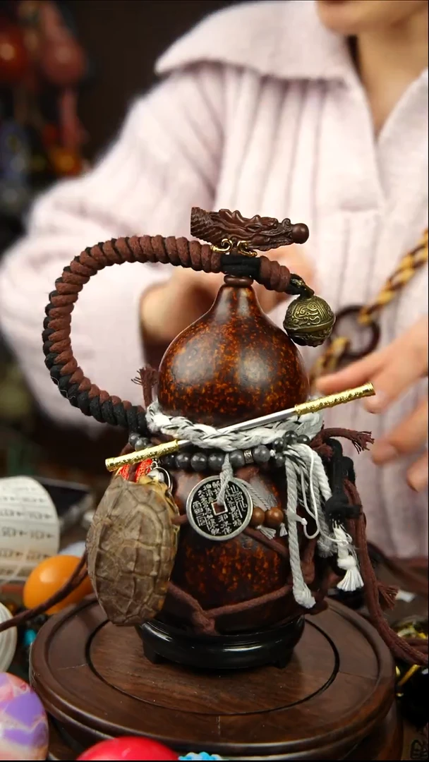 420号500ml左右非遗大漆酒葫芦