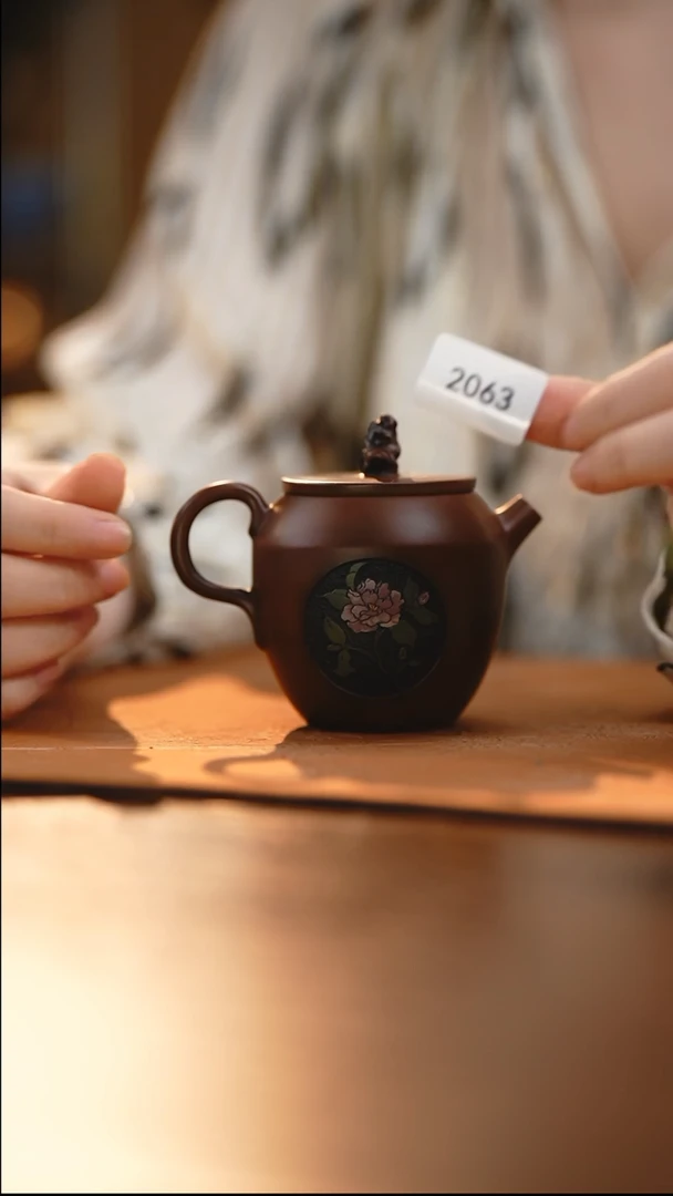 雲梦茶器紫陶茶壶2063