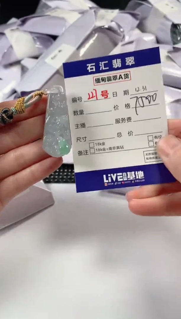 颈饰未镶嵌翡翠1