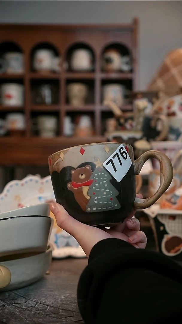 可爱川谷原创陶瓷12.16直播微瑕776