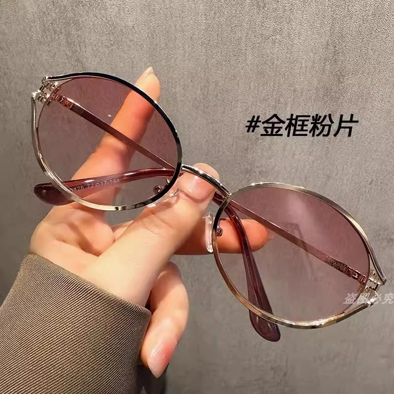 英国Coop Koop 猫眼金属墨镜女缕空百搭防紫外线太阳眼镜时尚墨镜