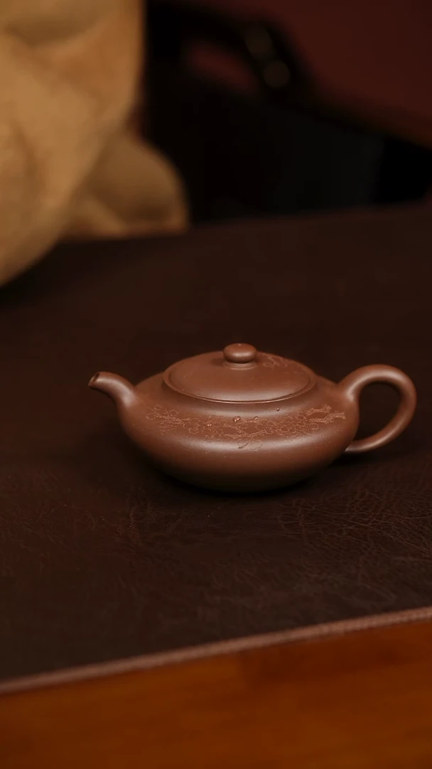 茶壶紫砂夜**梦舒合刻绘