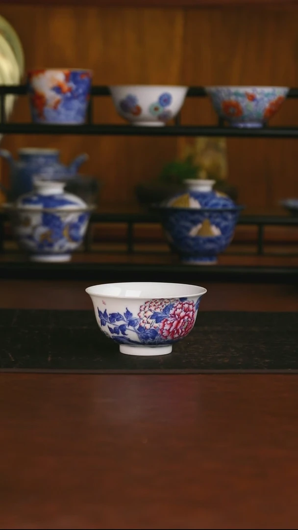 景德镇手工手绘的34