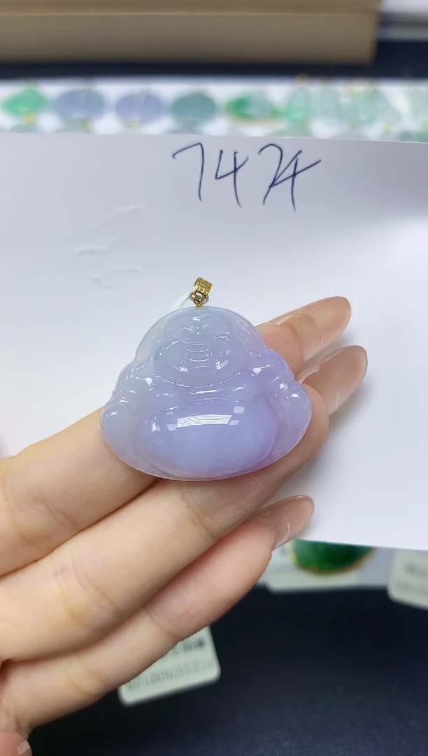 颈饰未镶嵌翡翠天然缅甸A货翡翠百元以上9元证书费自理
