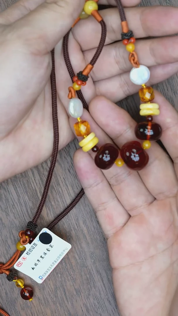 【闪购商品】琥珀裸石未镶嵌血珀DIY项链/多样性发其一