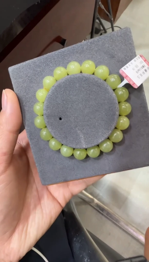 未镶嵌手串和田玉若羌黄口手串  （产地直发）