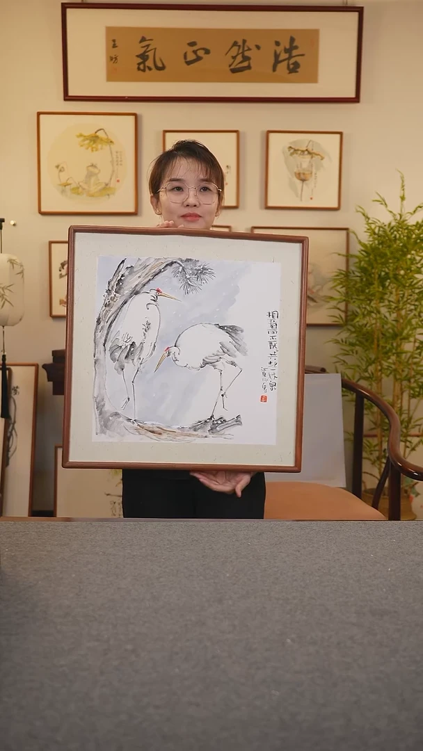 横款鹿鸣现代美术馆-张志城老师作品