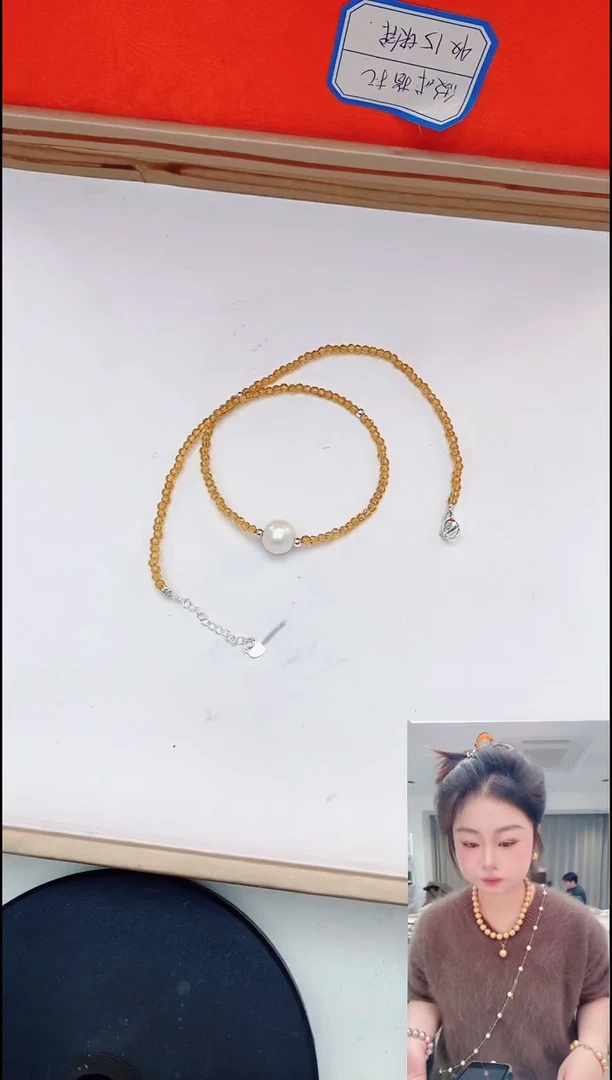 颈饰未镶嵌淡水珍珠0421项链