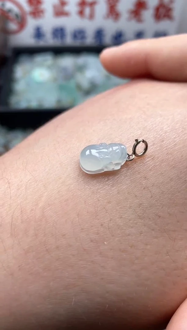 【闪购商品】翡翠颈饰未镶嵌哥哥