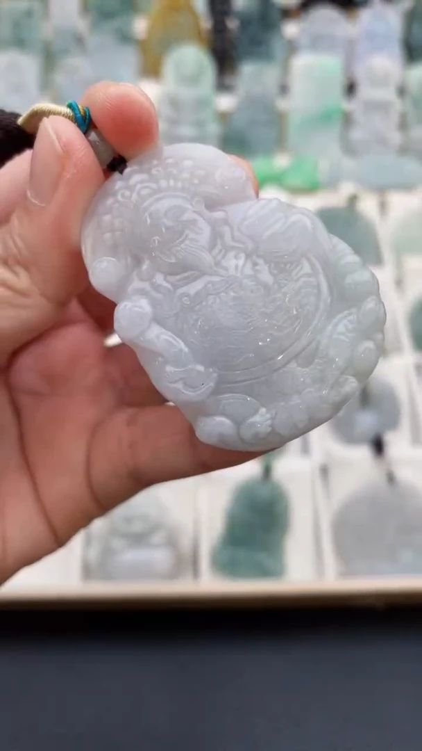 颈饰未镶嵌翡翠天然缅甸翡翠A货166