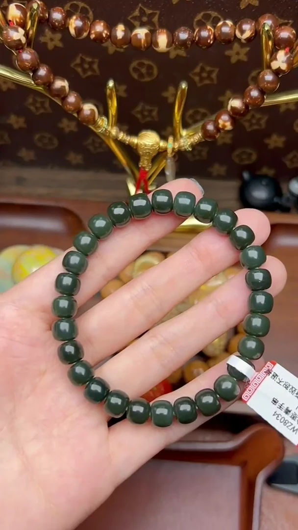 手串未镶嵌和田玉WZ8034