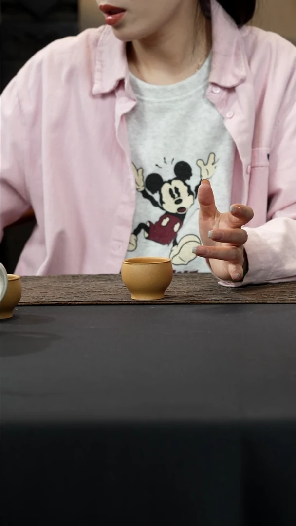 【闪购商品】紫砂茶壶段泥圆墩杯50cc