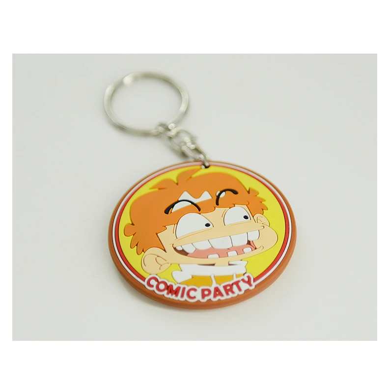 漫画派对周边 双面钥匙扣