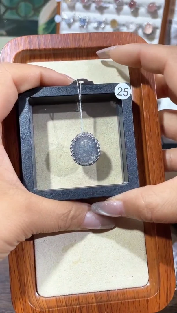 【闪购商品】水晶颈饰银S925镶嵌定制