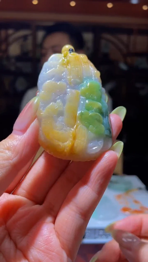 定制翡翠未镶嵌L-@@QJYY61404