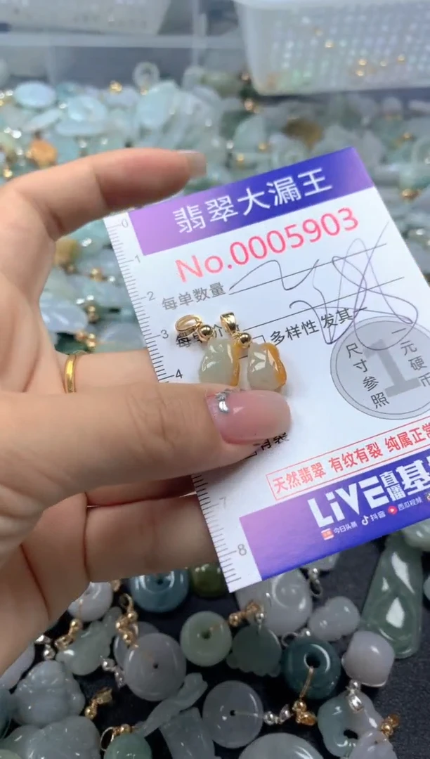 颈饰未镶嵌翡翠5903