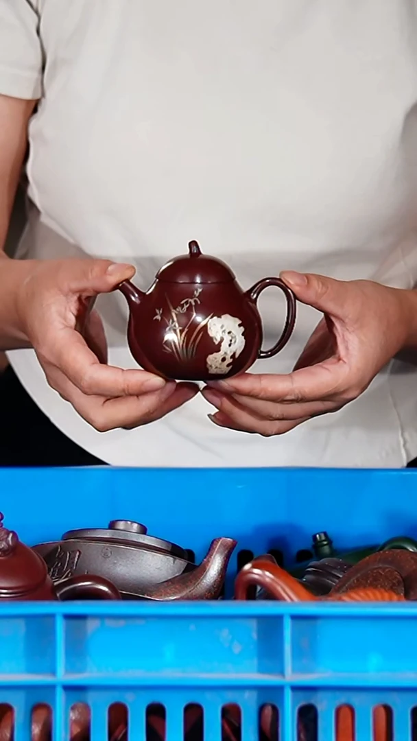 宜兴原矿紫砂壶茶壶140C