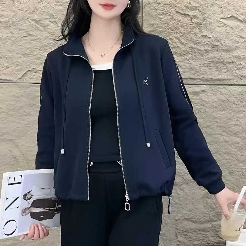 【玲子现货】905  休闲减龄百搭时尚外套女