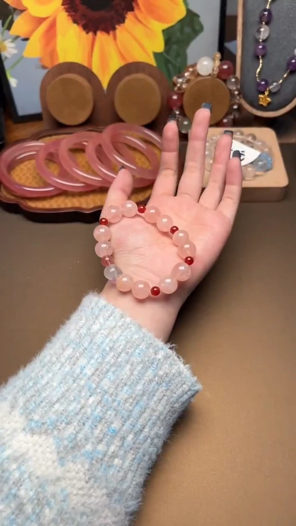 未镶嵌手串水晶1