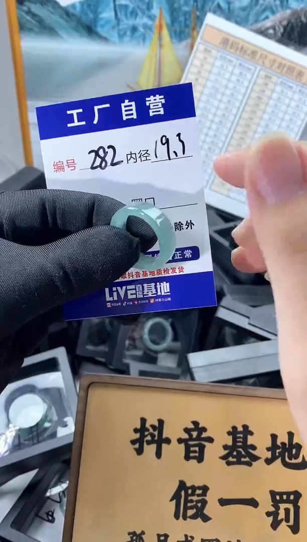 未镶嵌戒圈翡翠282