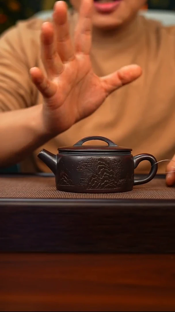 茶壶紫砂原矿紫砂手工茶壶