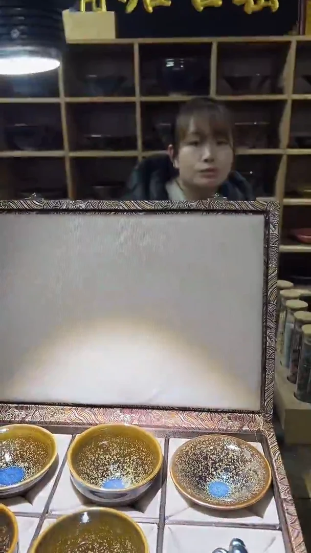 【闪购商品】茶盏名家建盏刘友良（带证书礼盒）20