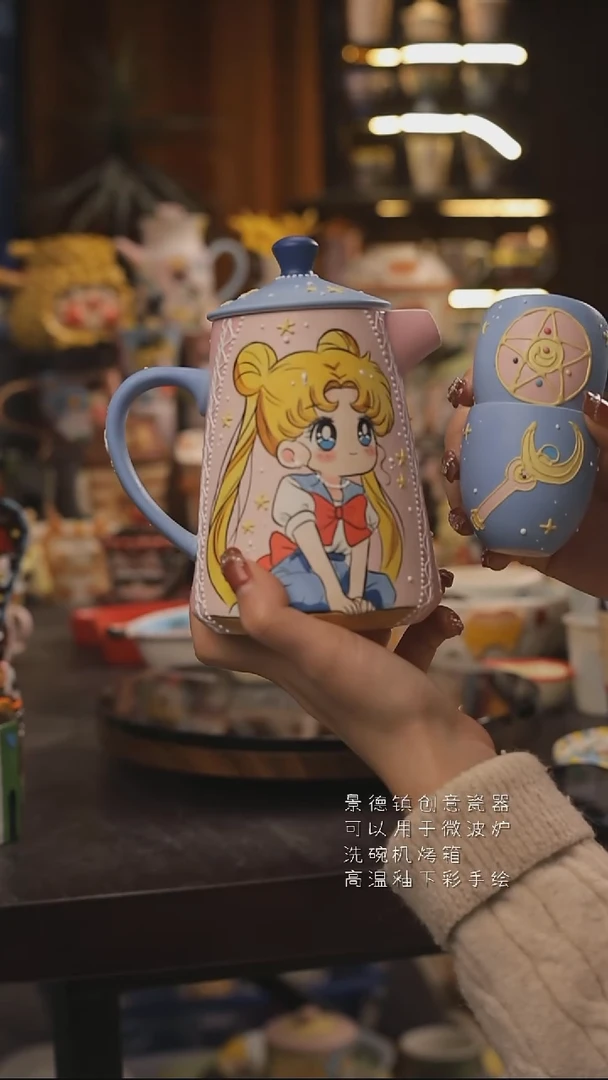 景德镇釉下彩绘设计师款式陶瓷