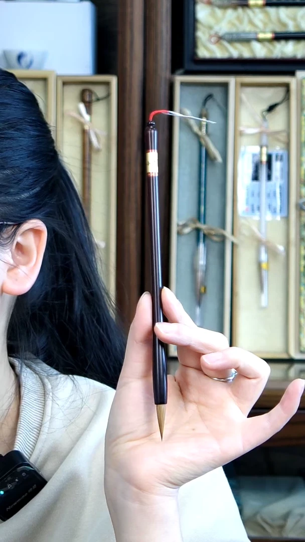 【闪购商品】12号紫檀纯狼小楷0.6*2.5