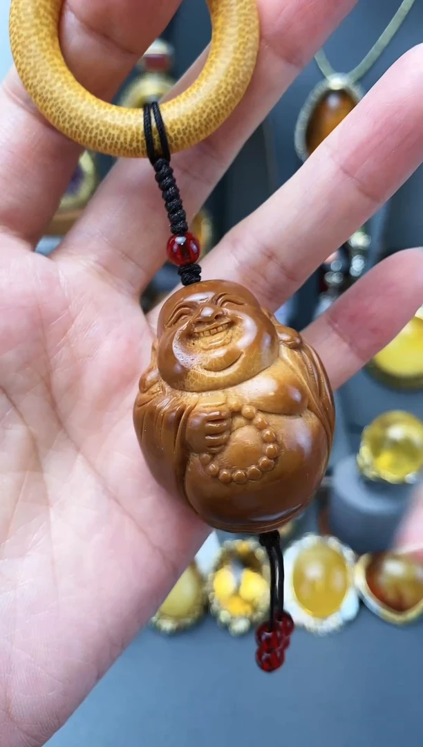 【闪购商品】橄榄核把件35MM橄榄核把件