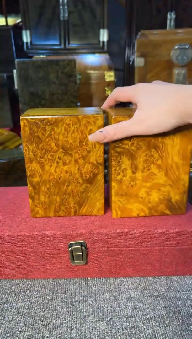 【闪购商品】乌木类成套家具金丝楠木精品对盒Y30