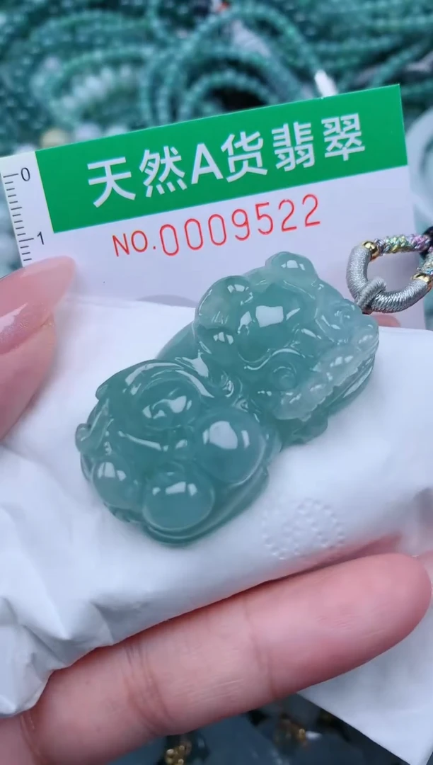 翡翠未镶嵌颈饰.0009522