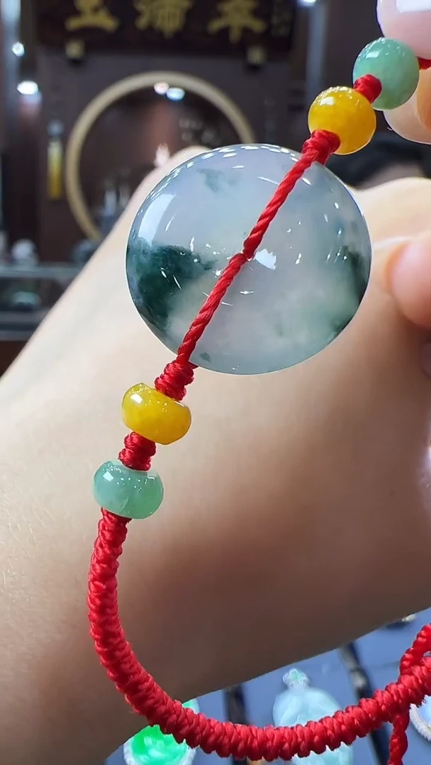 翡翠挂件未镶嵌手绳