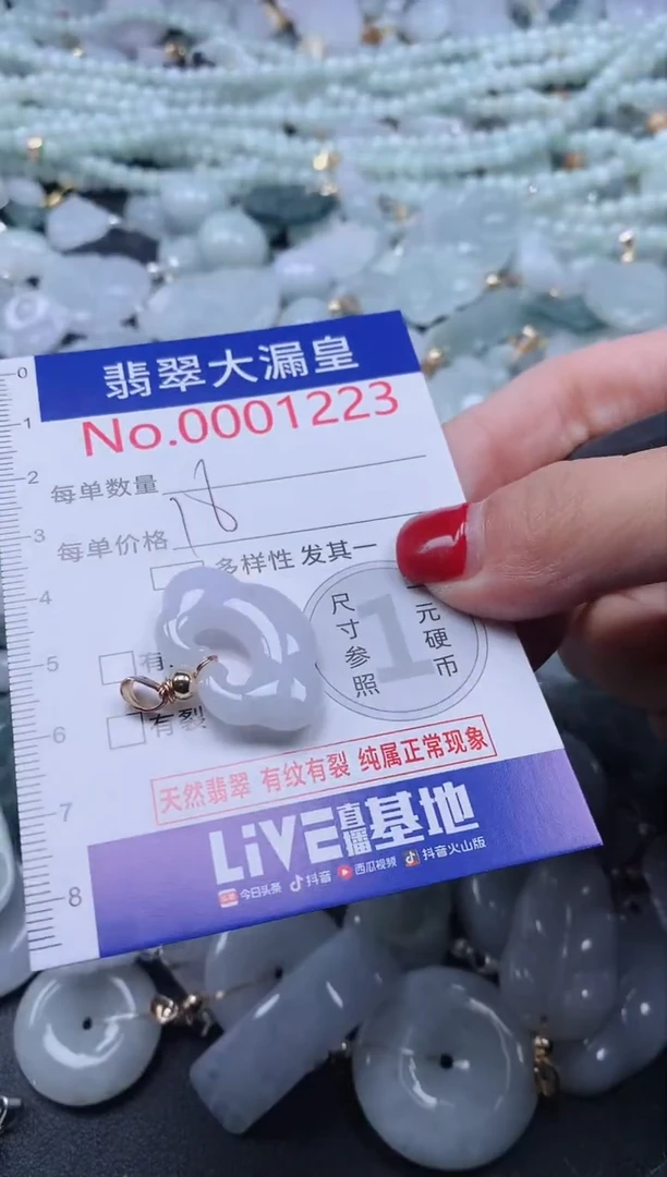 颈饰未镶嵌翡翠1223