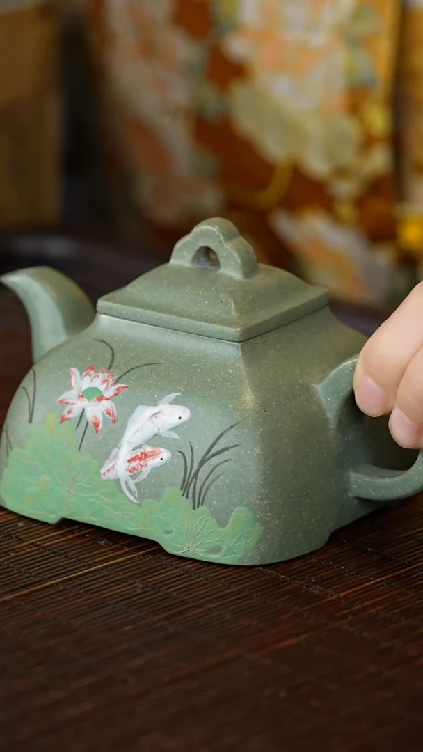 茶壶紫砂宜兴紫砂壶fkm048