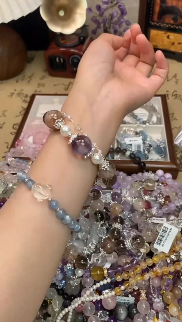 水晶手链未镶嵌4016手串