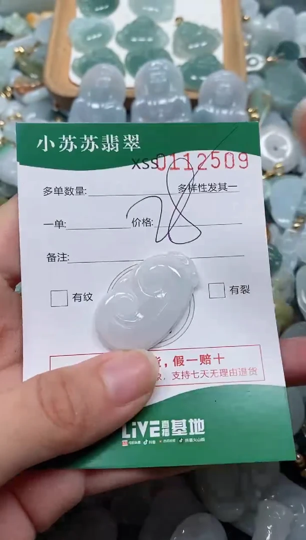 【闪购商品】翡翠颈饰未镶嵌闪购商品0112509