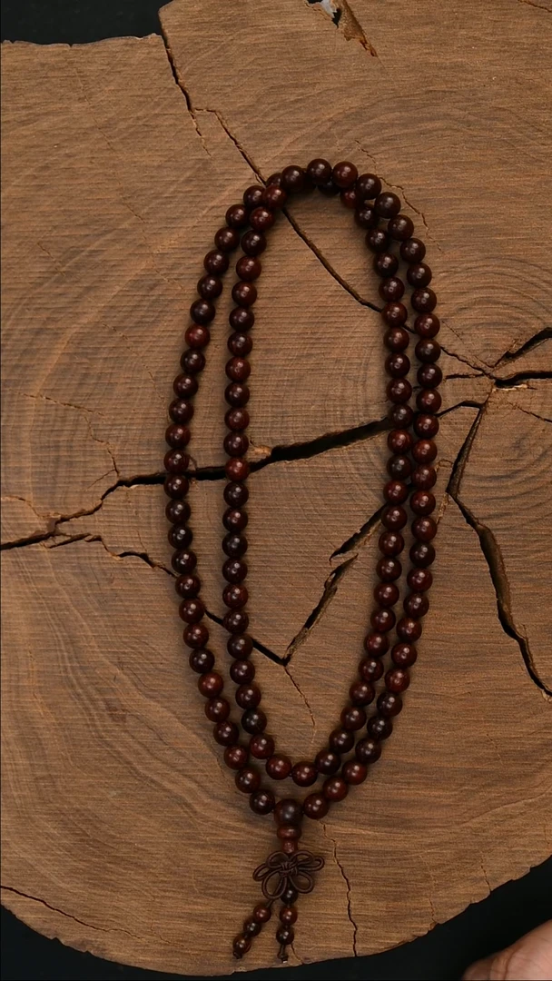 檀香紫檀（小叶紫檀）手串/手链0.6*108高油高密-2号