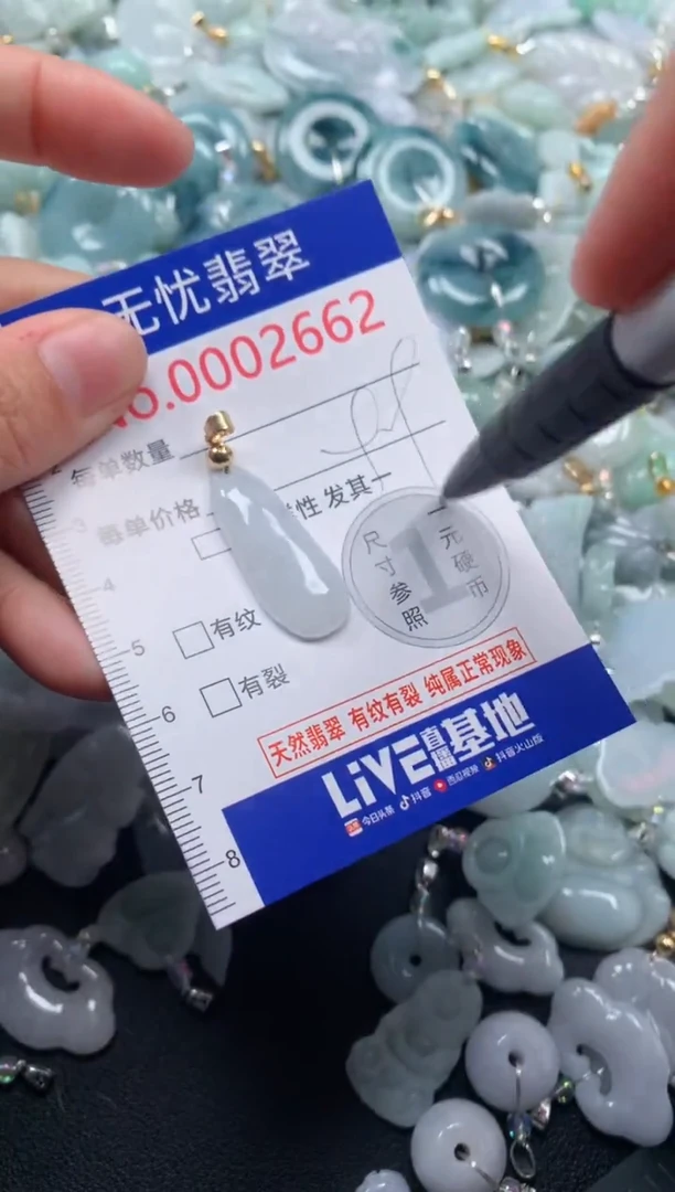 颈饰未镶嵌翡翠2662