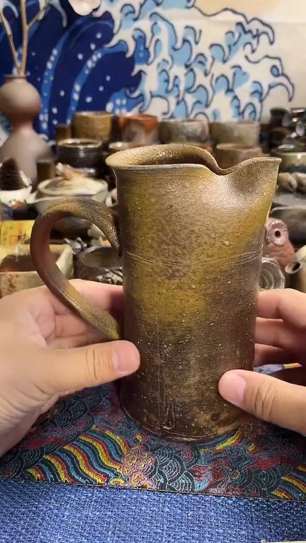 凉水壶日式备前烧茶具茶周边